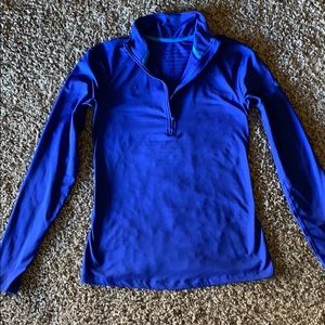NWOT Nike pro compression half zip Large